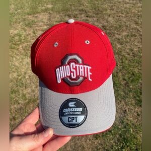 Ohio State Buckeyes OSU Colosseum Adjustable Snap Back Hat Cap OSFM NWT